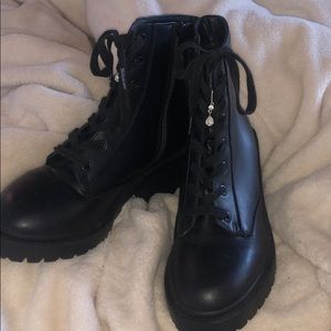 Brand new combat boots